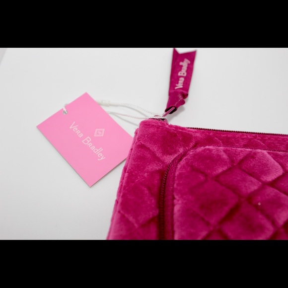 Vera Bradley magenta compact organizer wallet - Picture 3 of 5